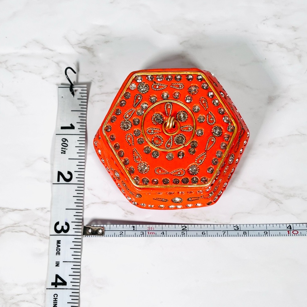 Vintage Ornate Trinket Box - Picture 7 of 8